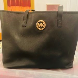 Gently used black Michael Kors tote.